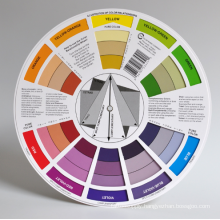 Tattoo accessories Color Wheel for  professional select a color mix Microblanding tattoo pigments